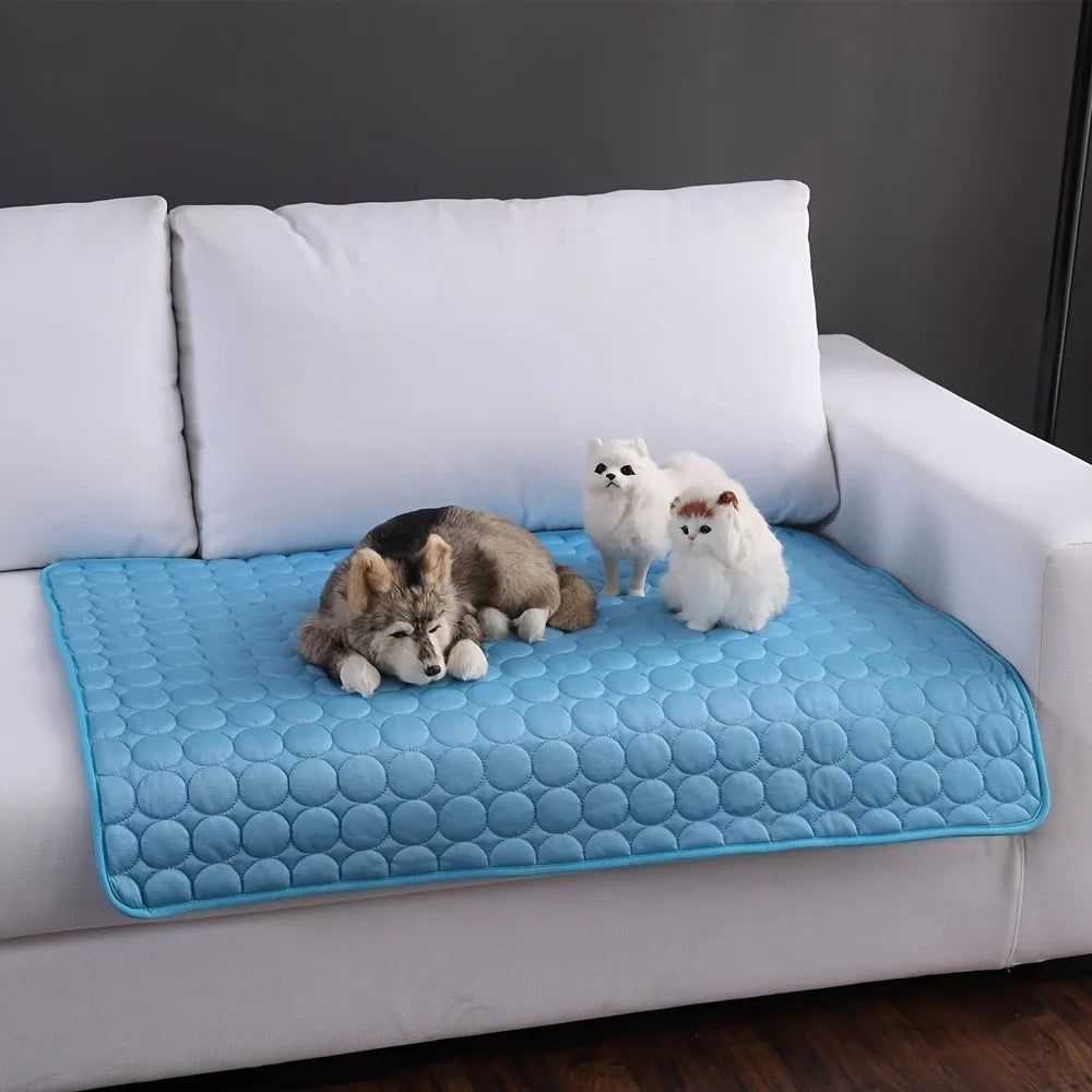 Tapis rafraîchissant pour chien & chat – Coussin d’été durable toutes tailles