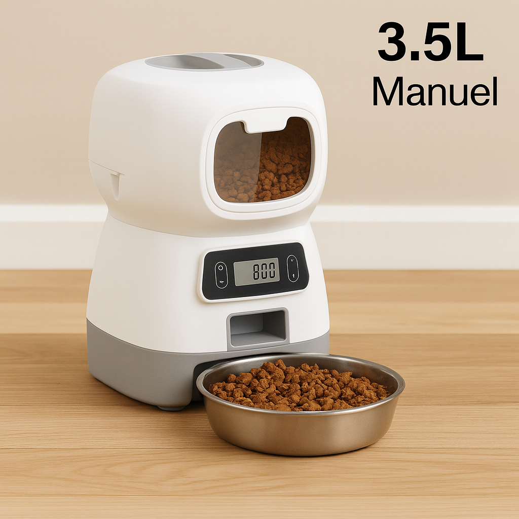 Mangeoire automatique connectée simple et double