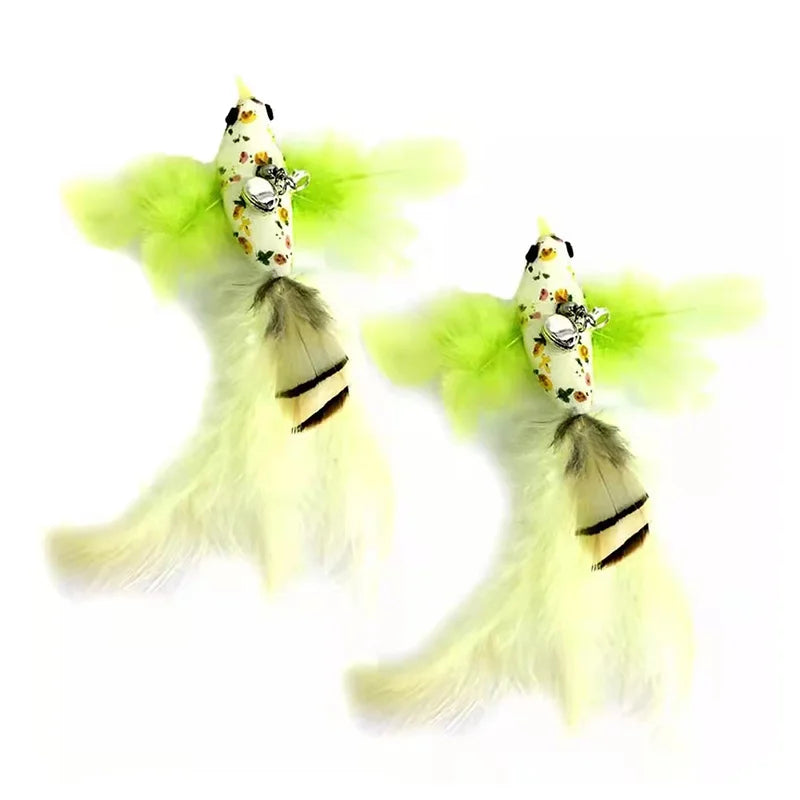 Canne à pêche pour chat
