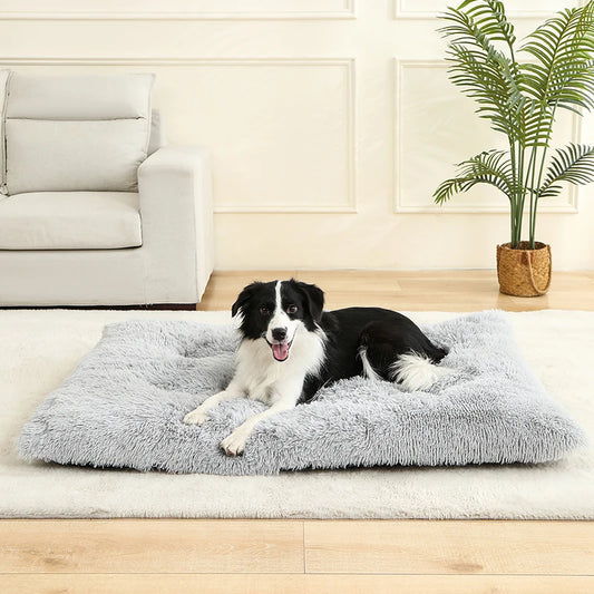 Lit en peluche douce pour chien & chat – Panier cocoon confortable & chaud