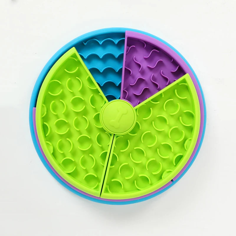 Bol anti glouton puzzle chien – Stimulation mentale & distributeur friandises