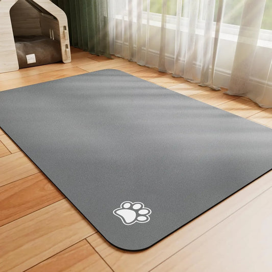 Tapis antidérapant absorbant pour gamelles