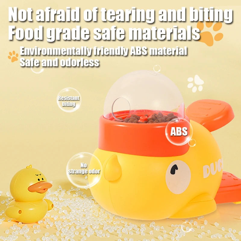 Mangeoire Puzzle Canard Jaune