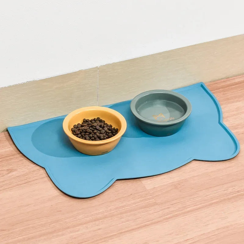 Tapis gamelle en silicone antidérapant