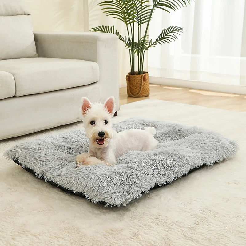 Lit en peluche douce pour chien & chat – Panier cocoon confortable & chaud