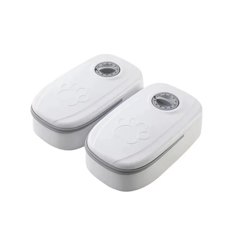 Distributeur Nourriture 2 Compartiments