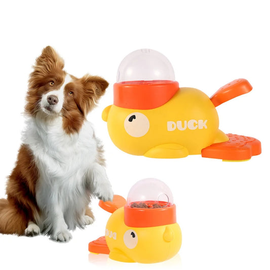 Mangeoire Puzzle Canard Jaune