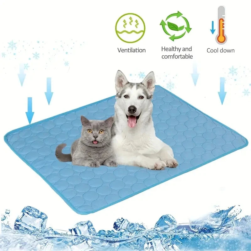 Tapis rafraîchissant pour chien & chat – Coussin d’été durable toutes tailles
