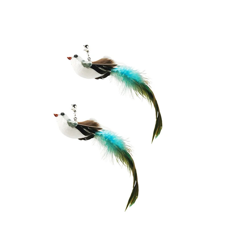 Canne à pêche pour chat