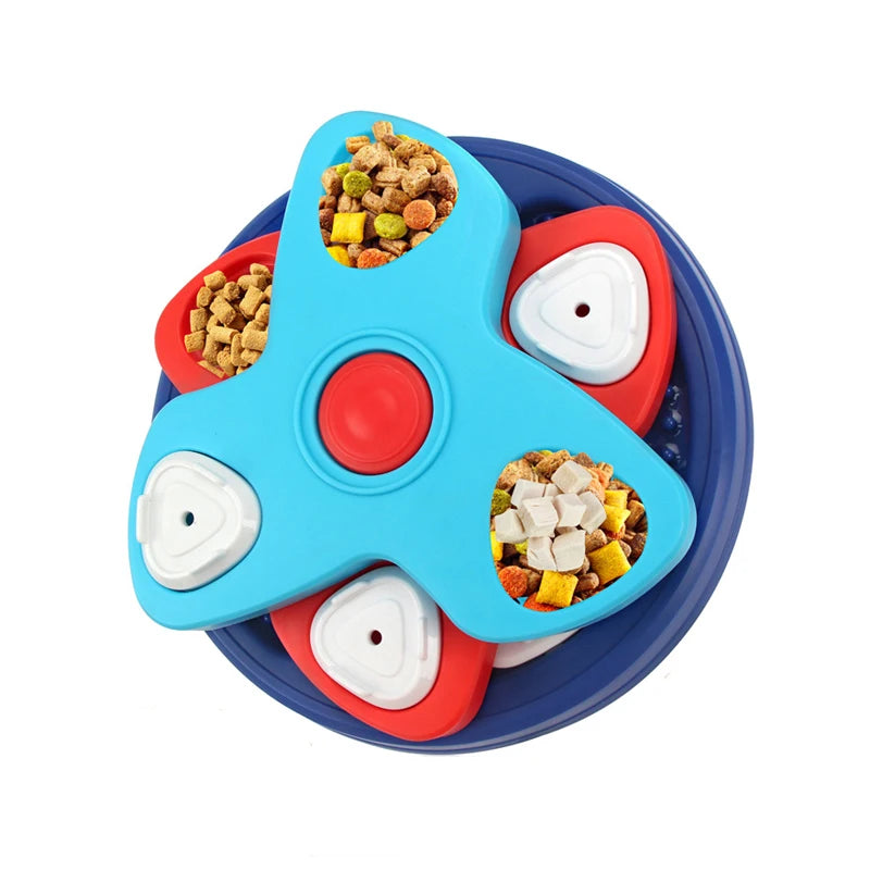 Bol anti glouton puzzle chien – Stimulation mentale & distributeur friandises