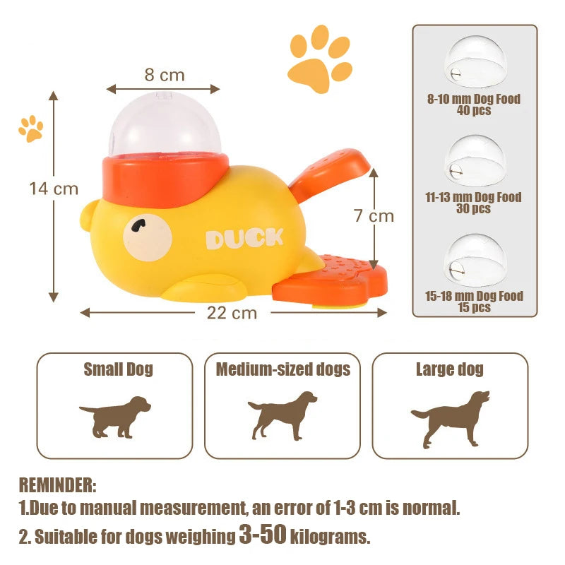 Mangeoire Puzzle Canard Jaune
