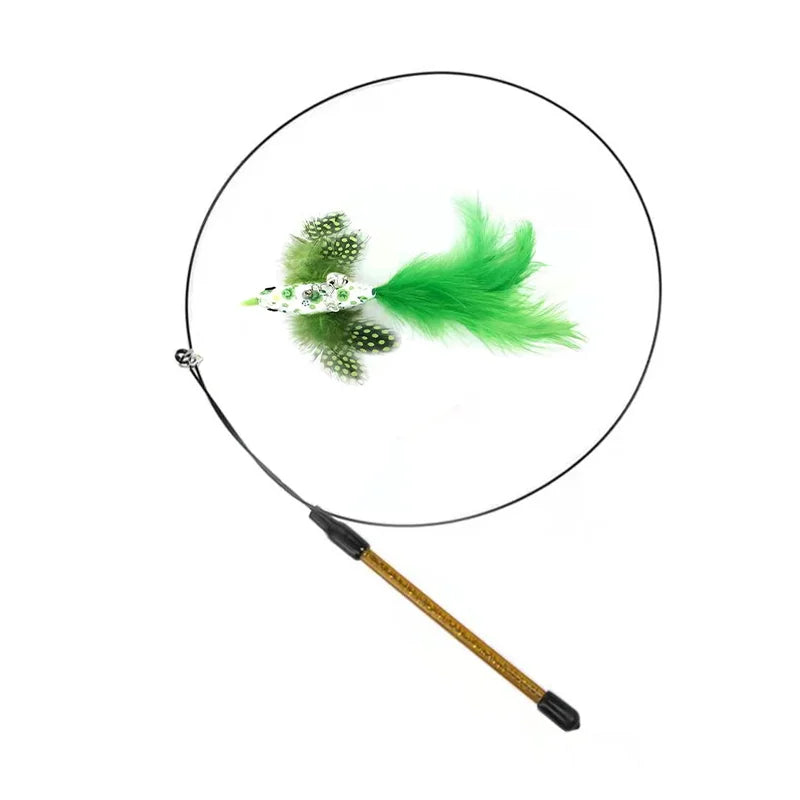 Canne à pêche pour chat