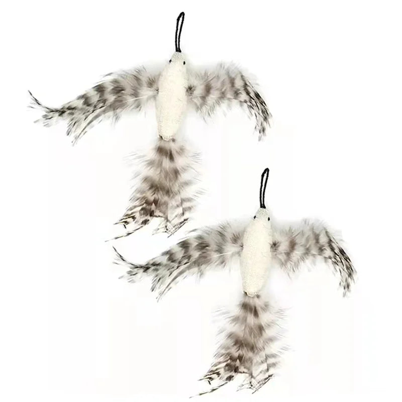 Canne à pêche pour chat