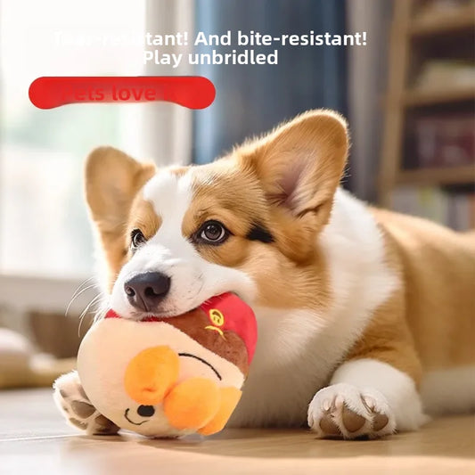Balle interactive électrique chien – Peluche Rebondissante USB rechargeable