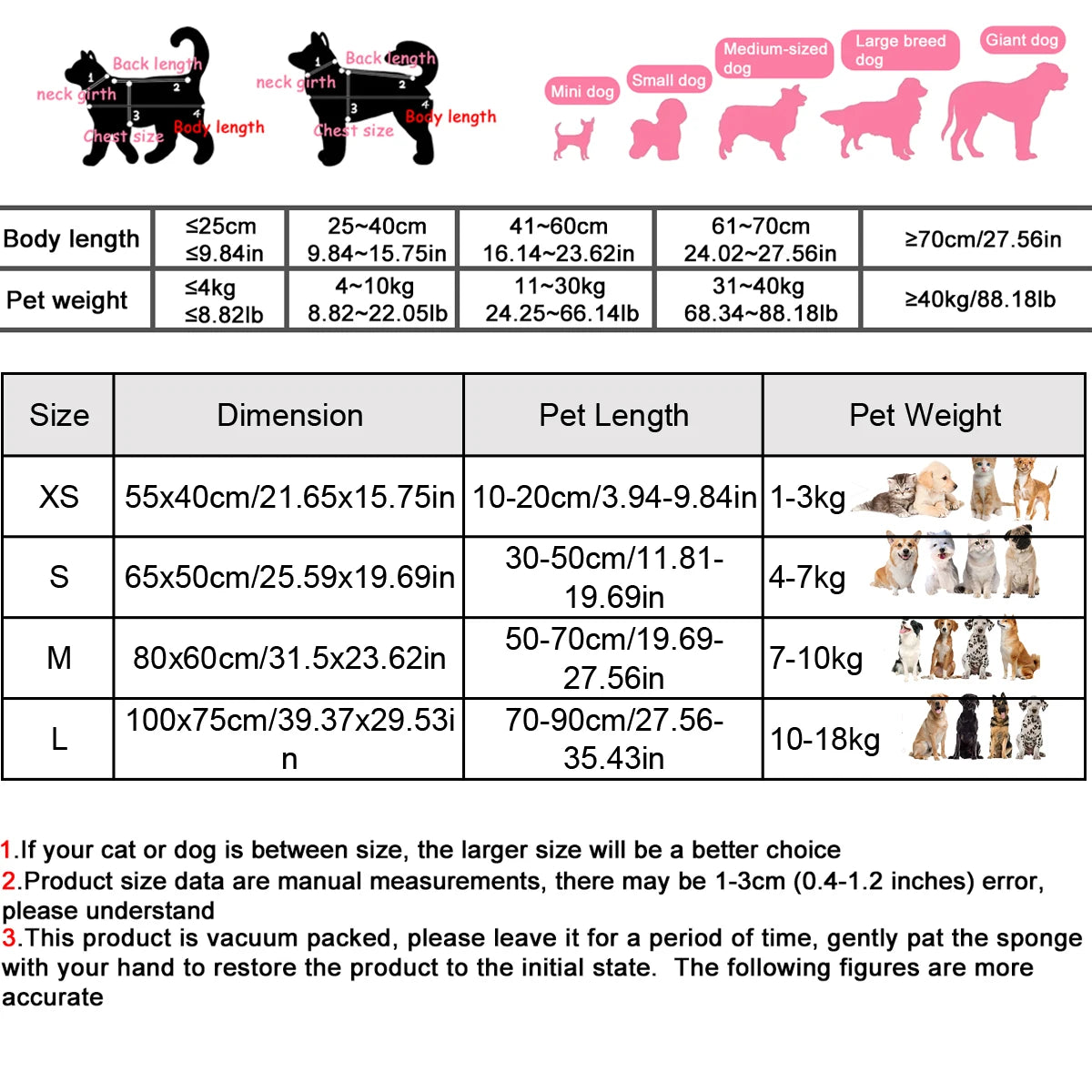 Grand coussin été pour chien – Lit rafraîchissant antidérapant & confortable