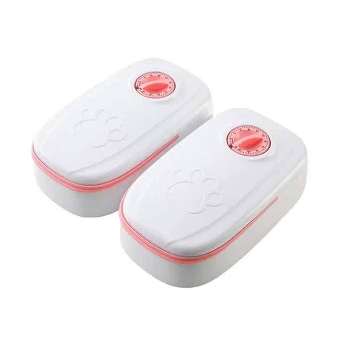 Distributeur Nourriture 2 Compartiments
