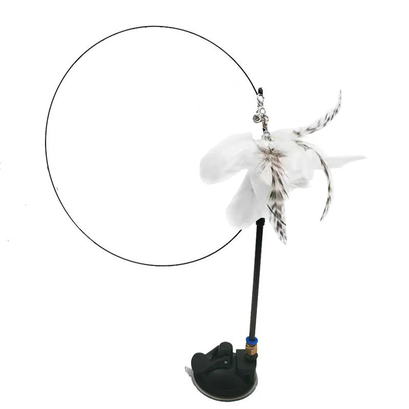 Canne à pêche pour chat