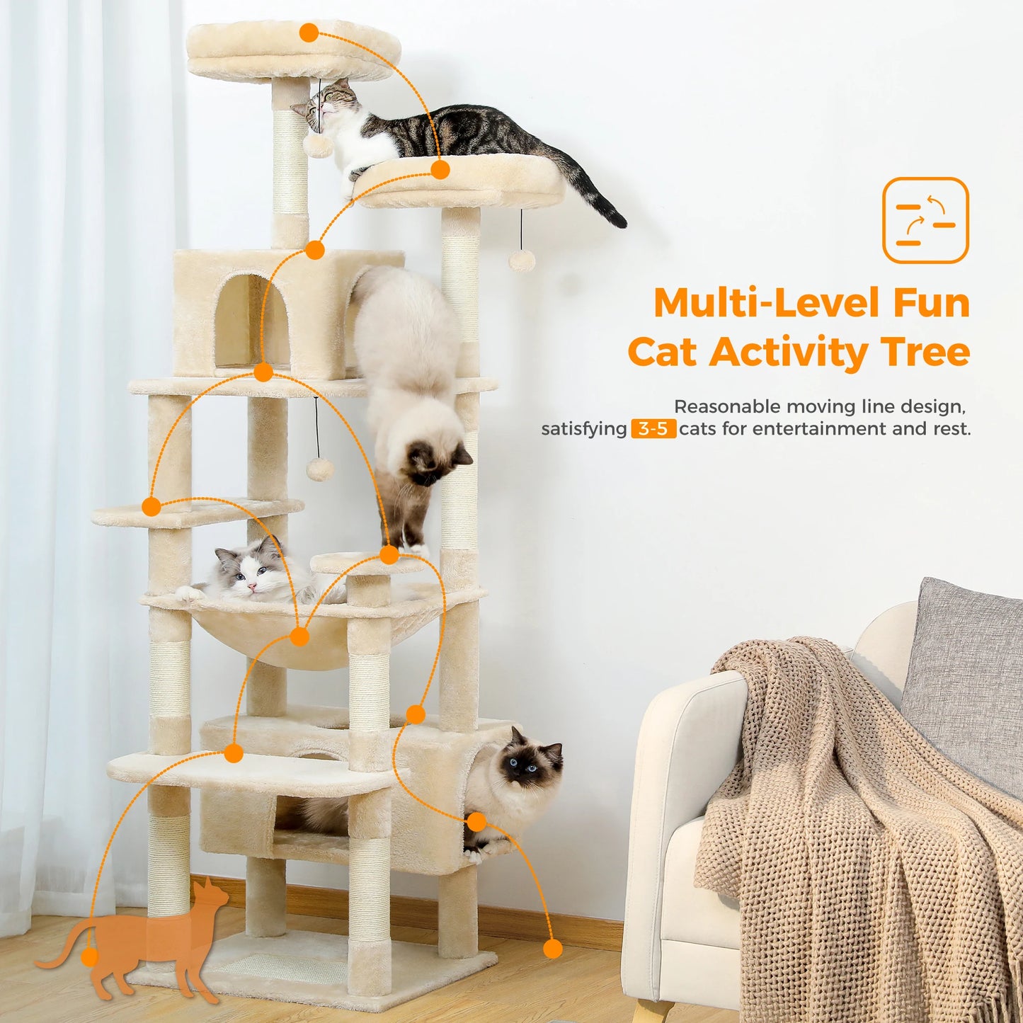 Tour Chat Multi Activités