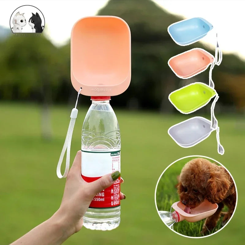 Bol à clipser sur bouteille d’eau