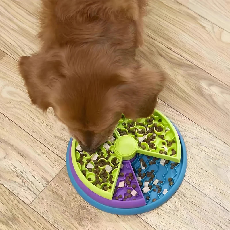 Bol anti glouton puzzle chien – Stimulation mentale & distributeur friandises