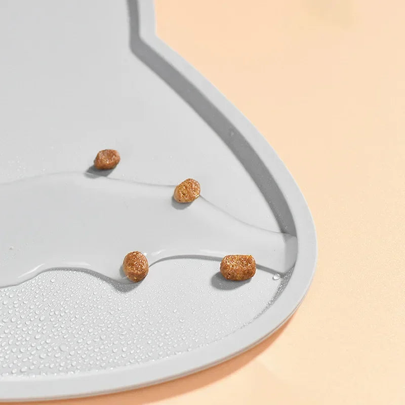 Tapis gamelle en silicone antidérapant