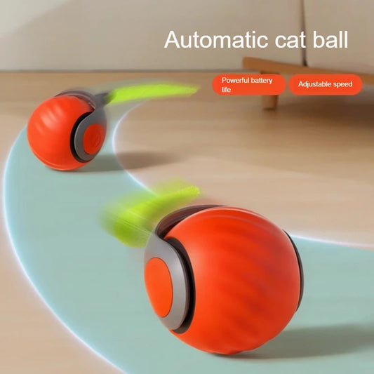 Balle interactive pour chat – Jouet électrique rechargeable USB imitation souris
