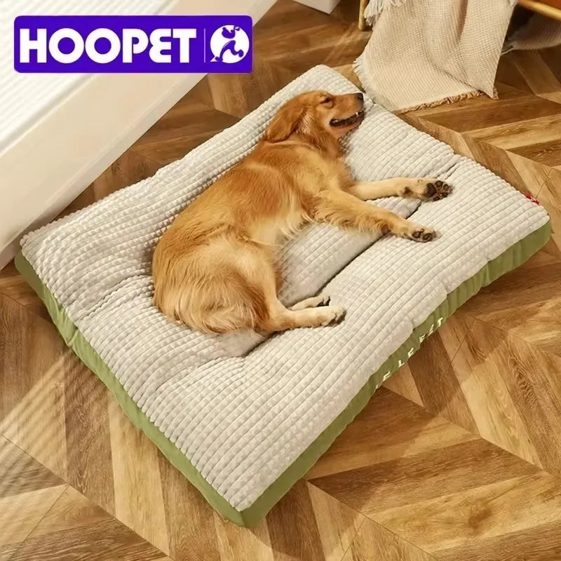 HOOPET lit chaud pour chien & chat – Coussin polaire doux avec tapis détachable