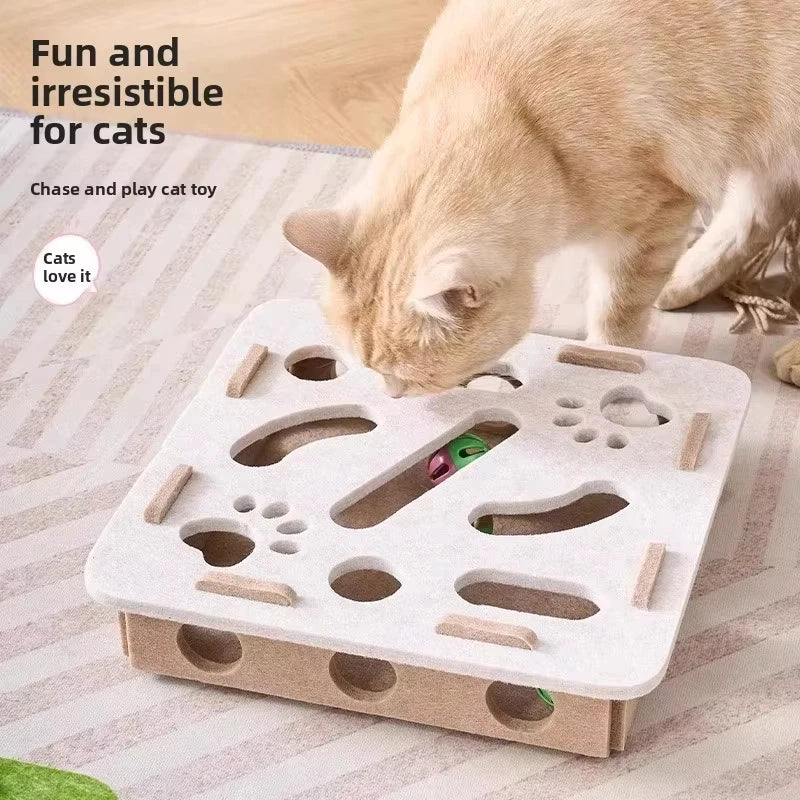 Boîte Puzzle Chat Anti Ennui