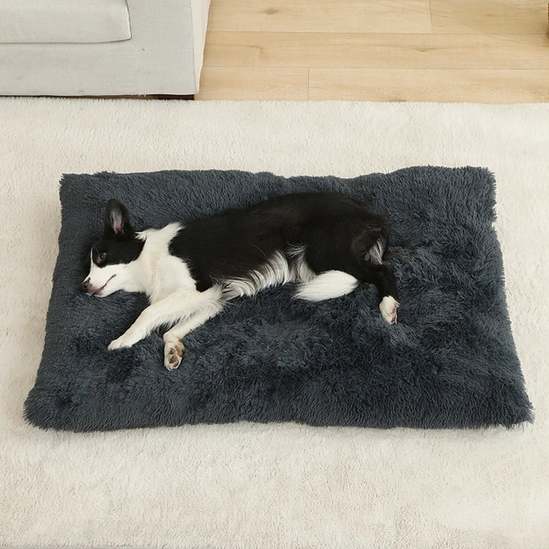 Lit en peluche douce pour chien & chat – Panier cocoon confortable & chaud