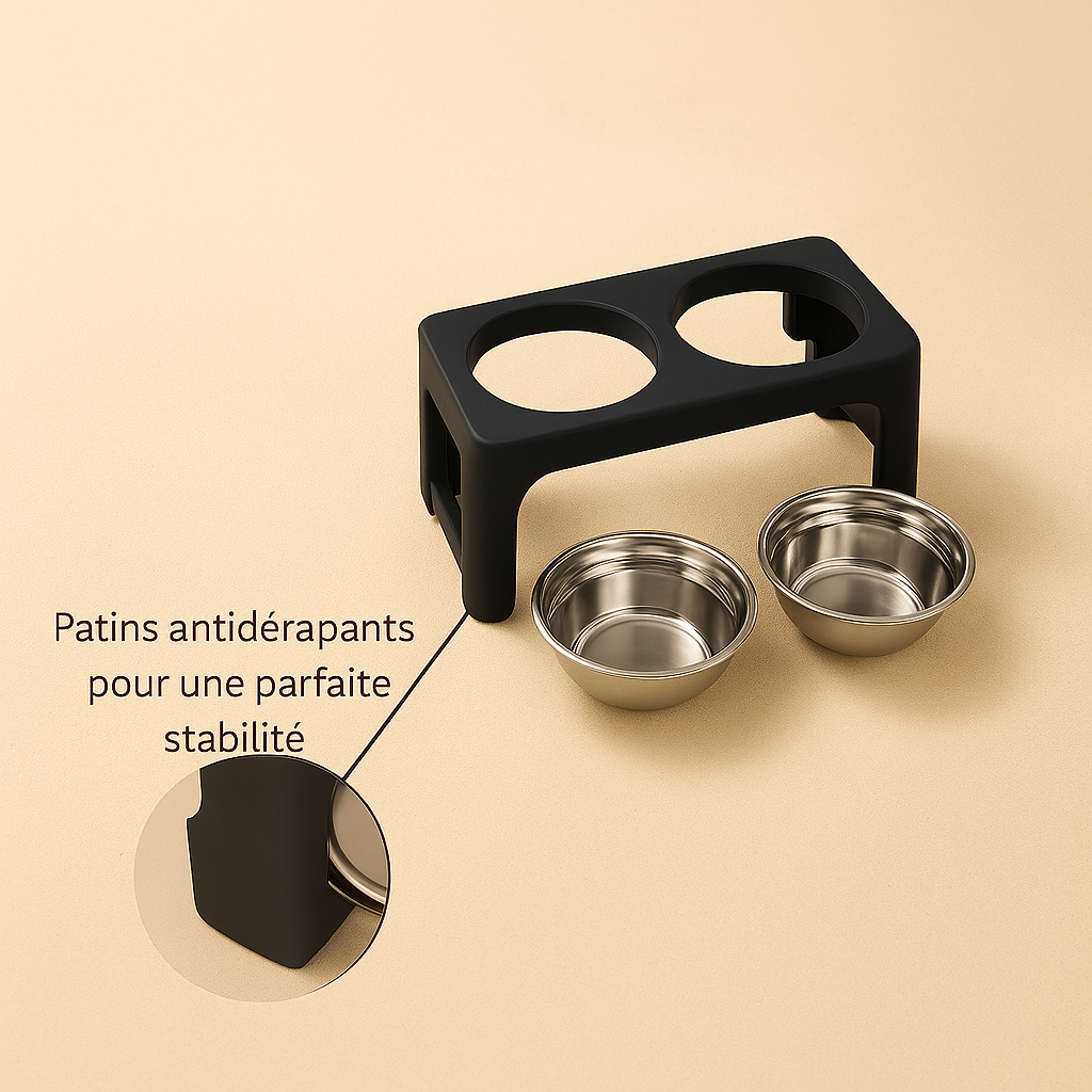 Mangeoire surélevée réglable